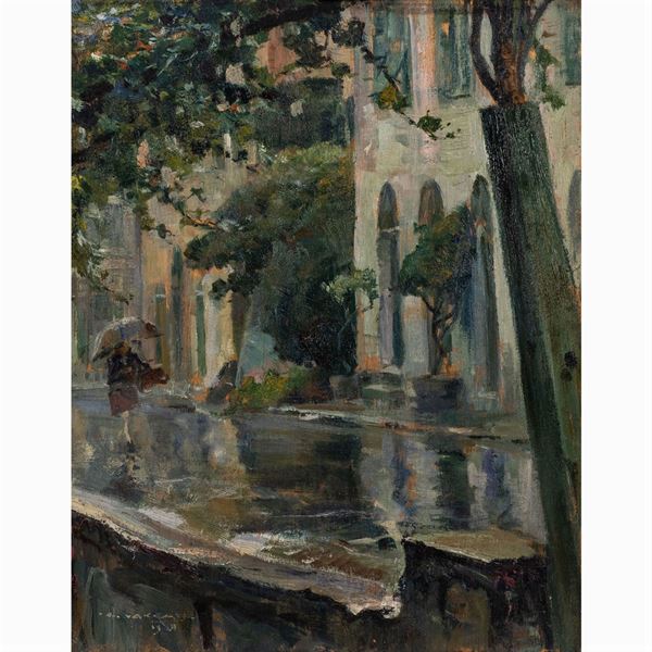 Alfredo Vaccari : Alfredo Vaccari  (Torino 1877 - 1933)  - Auction Modern and Contemporary Art - Colasanti Casa d'Aste