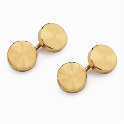 Gemelli Tondi in Oro Rosa 18kt