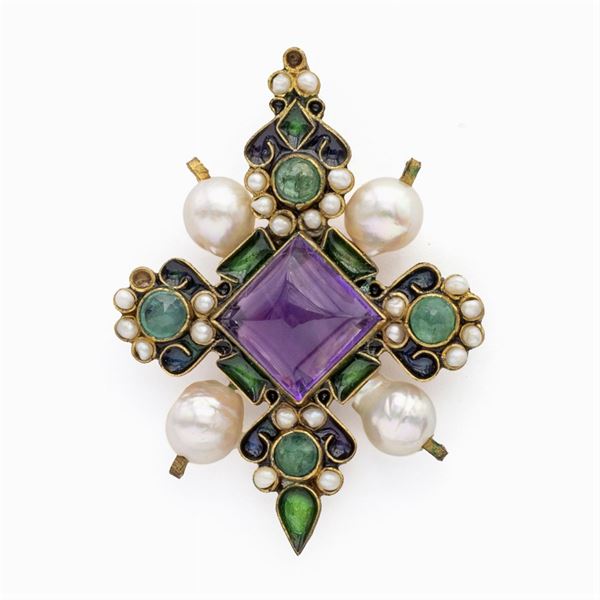 Percossi Papi, Cross collection pin
