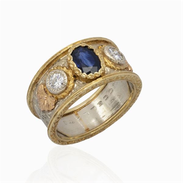 Mario Buccellati, anello a fascia