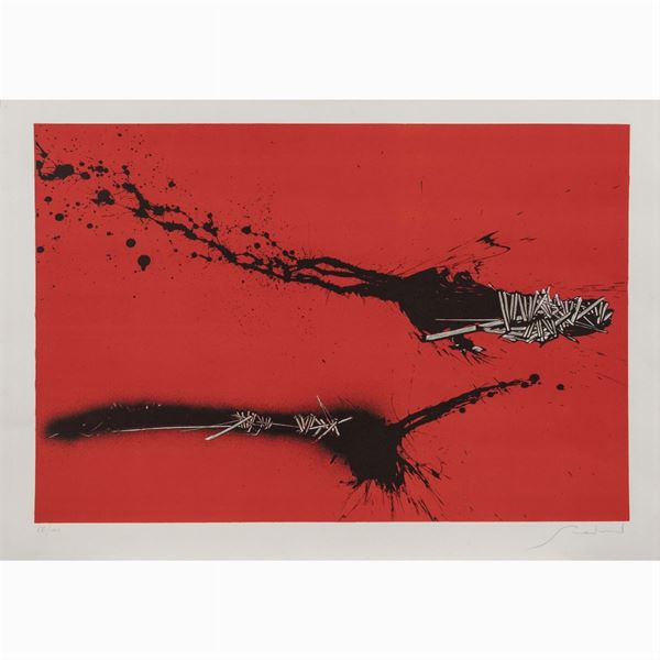 Emilio Scanavino : Emilio Scanavino  (Genova 1922 - Milano 1986)  - Auction Modern and Contemporary Art - Colasanti Casa d'Aste