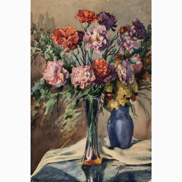 Vasco Menegozzo : Vasco Menegozzo  (Venezia 1886 - Biella 1974)  - Asta Arte Moderna e Contemporanea - Colasanti Casa d'Aste