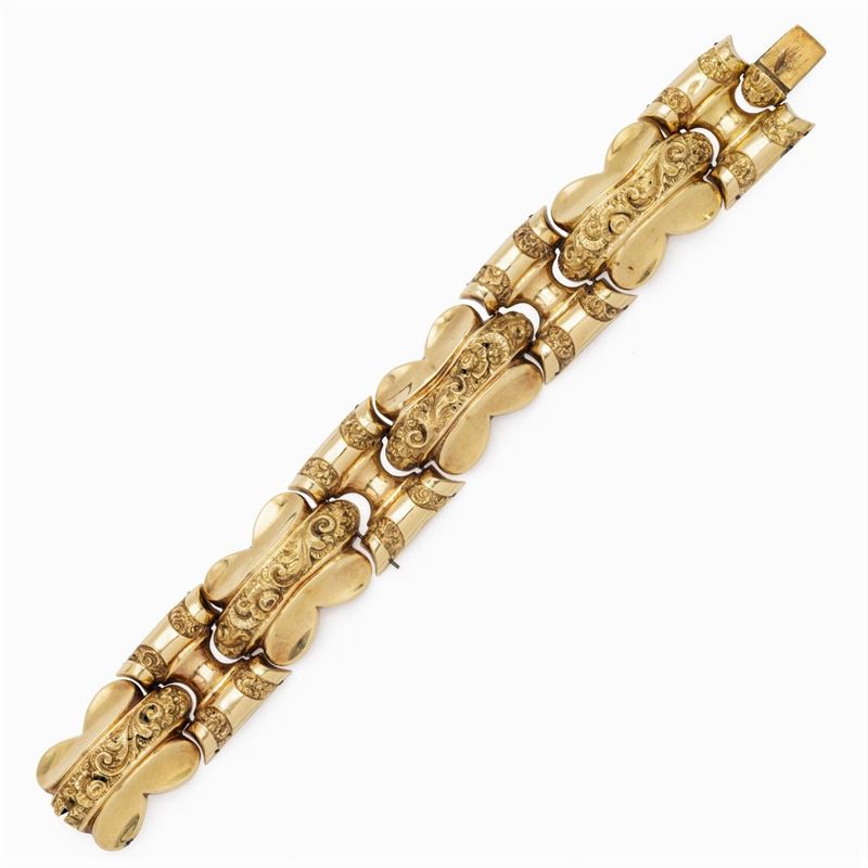 Bracciale Borbonico in Oro Giallo 18kt