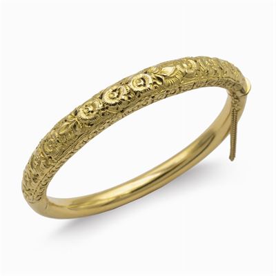Bracciale Liberty a Manetta in Oro Giallo 18kt