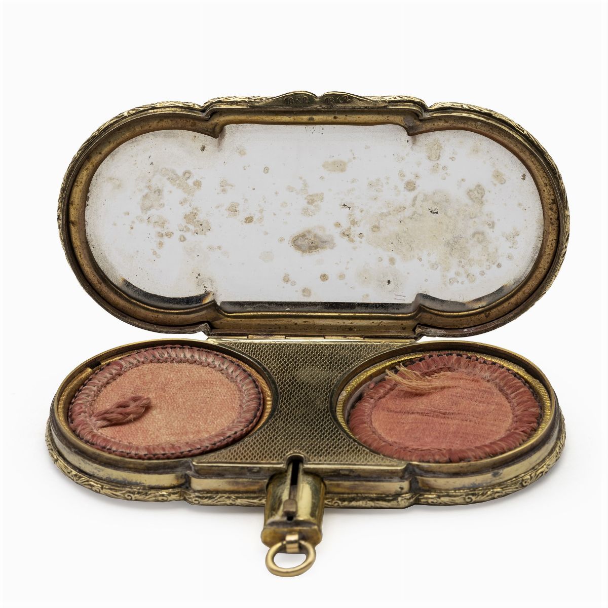 Trousse in Oro Giallo 18kt con Lavorazione Guilloché