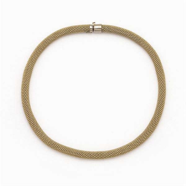 18kt yellow gold collier