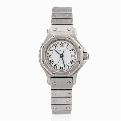 Cartier Santos Octagon, Orologio da Donna Vintage