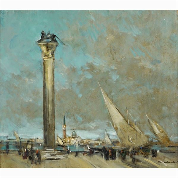 Unknown artist  (20th century)  - Auction Timed Auction- 20th century Paintings - Colasanti Casa d'Aste
