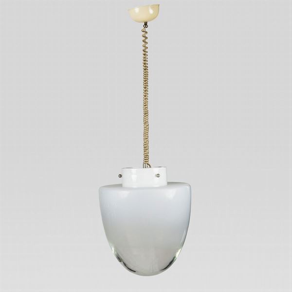 Prod. Leucos, lampada a sospensione  (Italia, anni 70)  - Asta Design e Arti Decorative del 900 - Colasanti Casa d'Aste