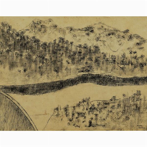 Mino Rosso  (Castagnole Monferrato 1904 - Turin 1963)  - Auction Timed Auction- 20th century Paintings - Colasanti Casa d'Aste