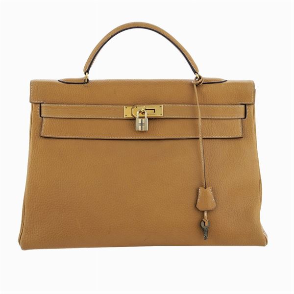 Hermes Kelly 40, borsa a mano vintage