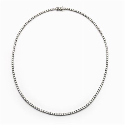 Castonière in Oro Bianco 18kt e Diamanti