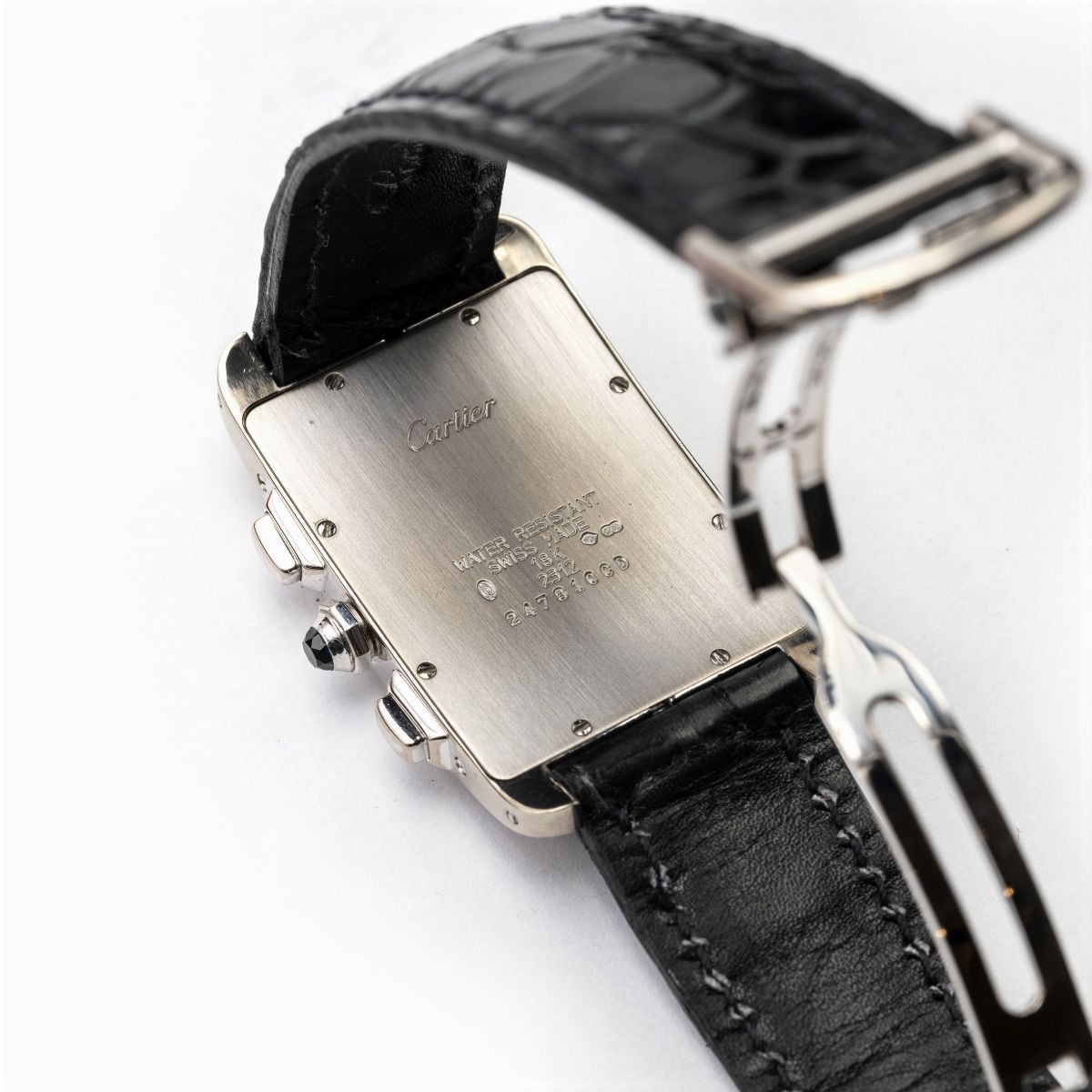 Cartier Tank Americaine Chronoflex, Orologio da Polso