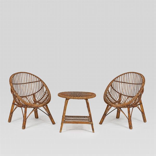 Italian manufacture (3)  (1960s)  - Auction Design and 20th century Decorative Arts - Colasanti Casa d'Aste