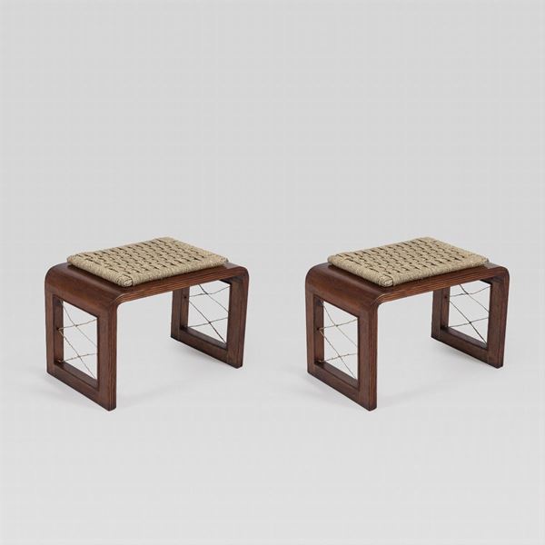 Manifattura italiana (2)  (anni 40)  - Asta Design e Arti Decorative del 900 - Colasanti Casa d'Aste