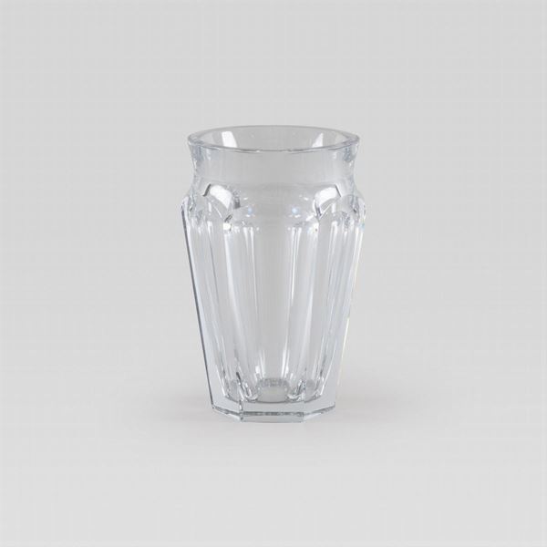 Baccarat, vaso in cristallo  (Francia, anni 80)  - Asta Design e Arti Decorative del 900 - Colasanti Casa d'Aste
