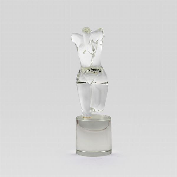 Livio Seguso, attribuito  (Murano, anni 70)  - Asta Design e Arti Decorative del 900 - Colasanti Casa d'Aste