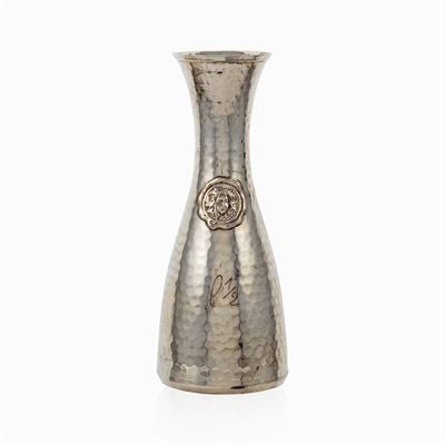 Decanter in Argento Battuto