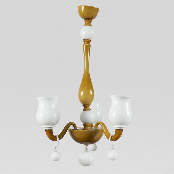 Gio Ponti, prod. Venini  (Murano, circa 1940s)  - Auction Design and 20th century Decorative Arts - Colasanti Casa d'Aste
