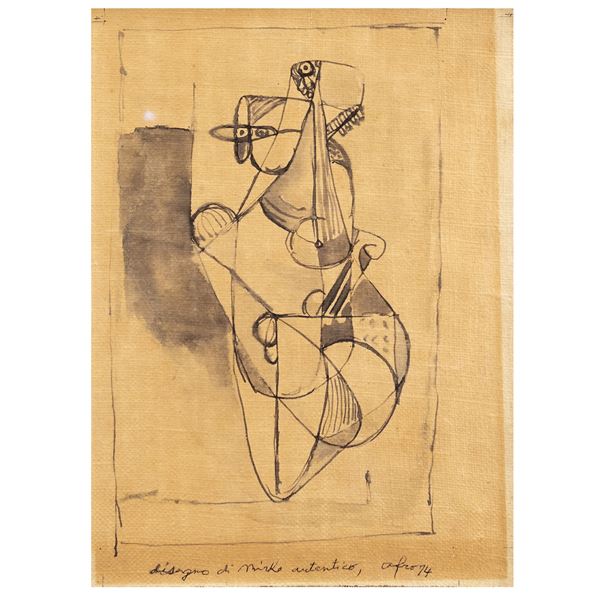 Mirko Basaldella  (Udine 1910 - Cambridge 1969)  - Asta Arte Moderna e Contemporanea - Colasanti Casa d'Aste