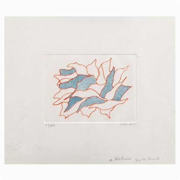 Giulio Turcato  (Mantova 1912 - Roma 1995)  - Auction Web Only  Modern and Contemporary Art - Colasanti Casa d'Aste