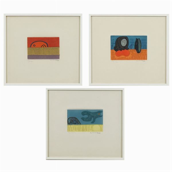 José García Ortega  (Arroba de los Montes 1921 - Parigi 1990)  - Asta Arte Moderna e Contemporanea Web Only - Colasanti Casa d'Aste