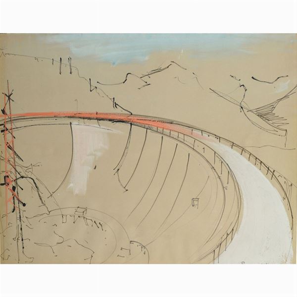 Piero Martina  (Italia XX Sec.)  - Auction Web Only 20th century Paintings - Colasanti Casa d'Aste
