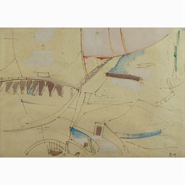 Piero Martina  (Italia, XX Sec.)  - Auction Web Only 20th century Paintings - Colasanti Casa d'Aste