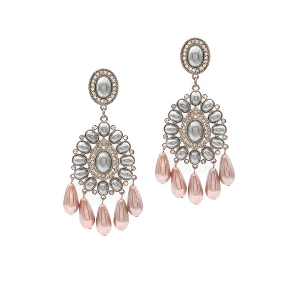 Kenneth Jay Lane, vintage bijou pendant earrings