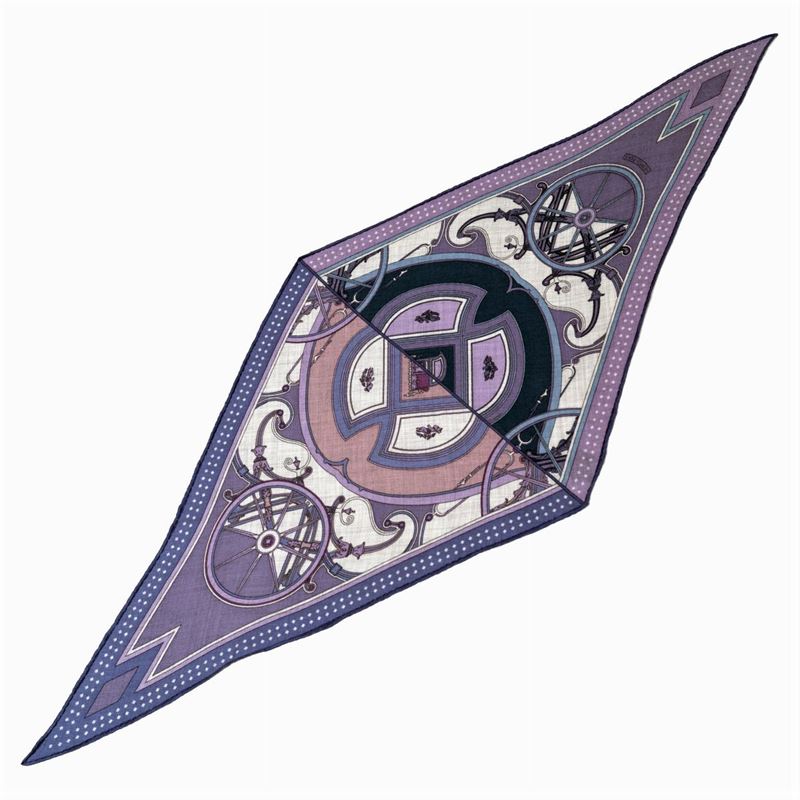 Hermes Foulard a Rombo Vintage