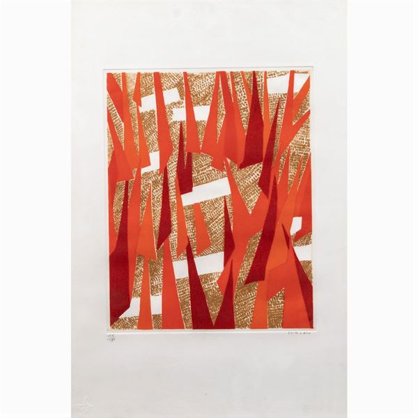 Giulio Turcato  (Mantova 1912 - Roma 1995)  - Auction Web Only  Modern and Contemporary Art - Colasanti Casa d'Aste