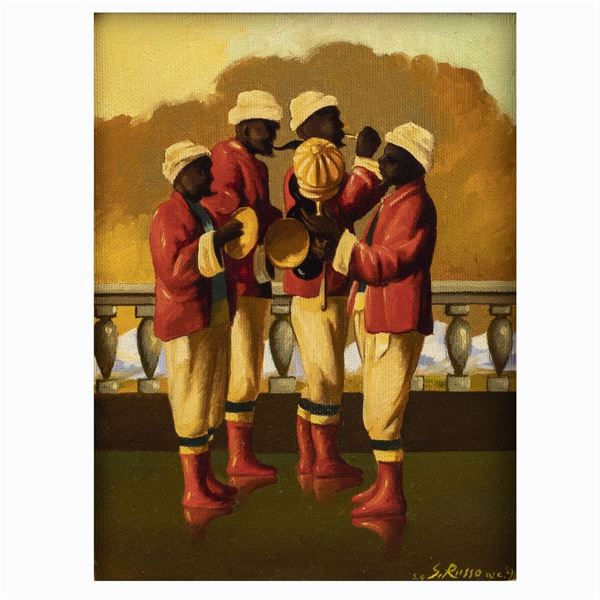 Salvo Russo  (Aci Castello 1954)  - Auction Modern and Contemporary Art - Colasanti Casa d'Aste