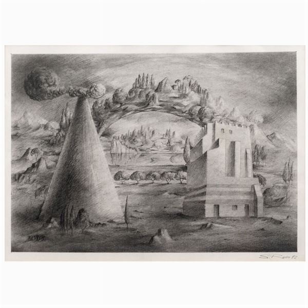 Salvo Russo  (Aci Castello 1954)  - Asta Arte Moderna e Contemporanea Web Only - Colasanti Casa d'Aste