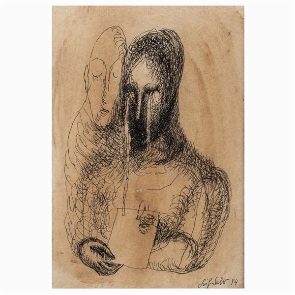 Lily Salvo  (Argentina 1920 - Roma 2010)  - Asta Arte Moderna e Contemporanea Web Only - Colasanti Casa d'Aste