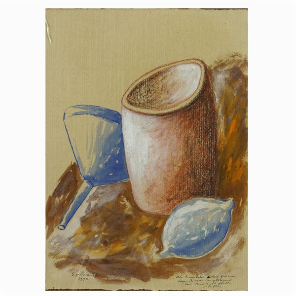 Salvatore Pulvirenti  (Paternò 1948)  - Asta Arte Moderna e Contemporanea Web Only - Colasanti Casa d'Aste