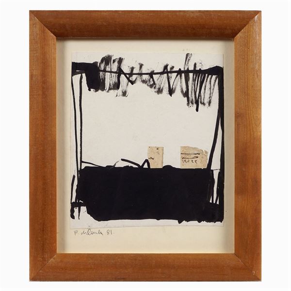 Franco De Courten  (La Spezia 1932)  - Asta Arte Moderna e Contemporanea Web Only - Colasanti Casa d'Aste