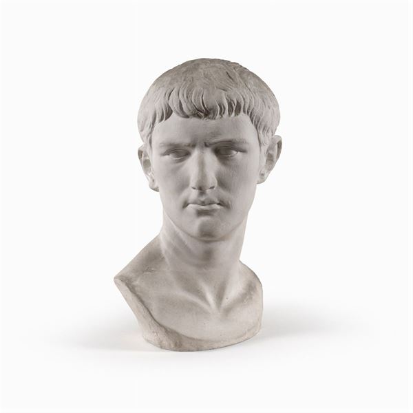 Plaster bust
