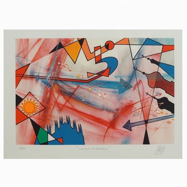 Gaetano D'Auria  (Italia XX Sec.)  - Auction Web Only Paintings and Prints - Colasanti Casa d'Aste