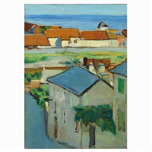 Firma indecifrabile  (Italia XX Sec.)  - Auction Web Only Paintings and Prints - Colasanti Casa d'Aste