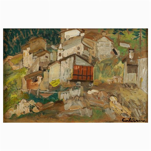 Giosuè Calierno  (Caserta 1896 - Pietra Ligure 1968)  - Auction Web Only Paintings and Prints - Colasanti Casa d'Aste