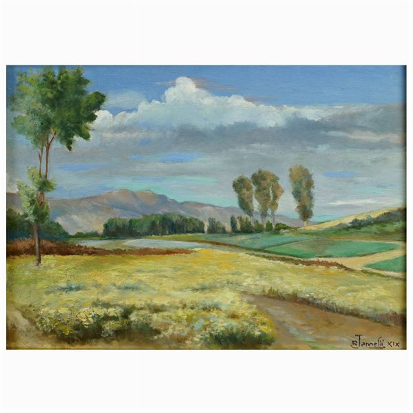 R. Jannelli  (Italia XX Sec.)  - Asta Dipinti e Stampe Web Only - Colasanti Casa d'Aste