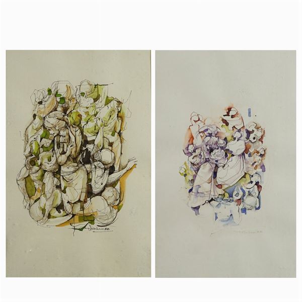 Davide Piraino  (Italia XX Sec.)  - Auction Web Only Paintings and Prints - Colasanti Casa d'Aste