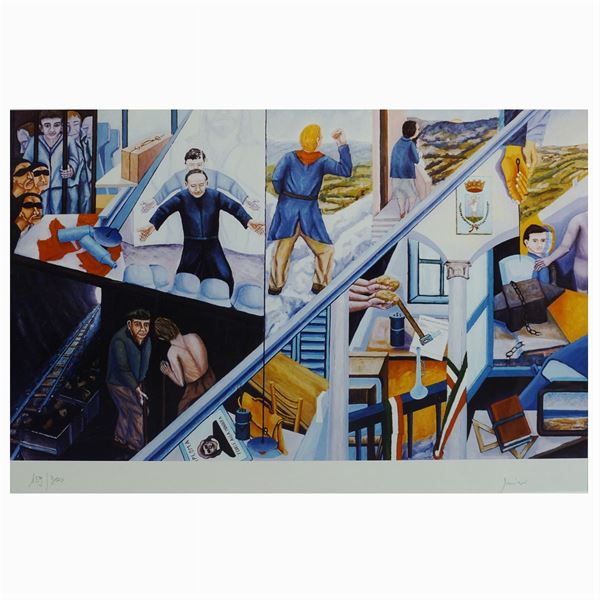 Firma indecifrabile  (Italia, XX Sec.)  - Auction Web Only Paintings and Prints - Colasanti Casa d'Aste