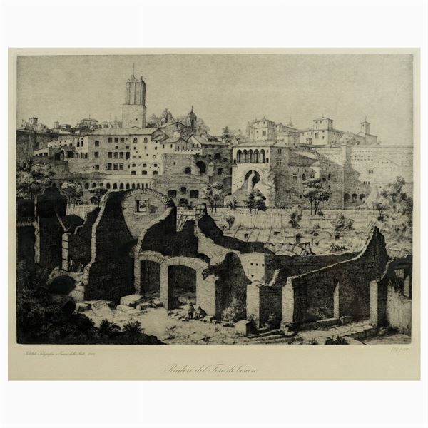 Lino Bianchi Barriviera  (Montebelluna 1906)  - Auction Web Only Paintings and Prints - Colasanti Casa d'Aste