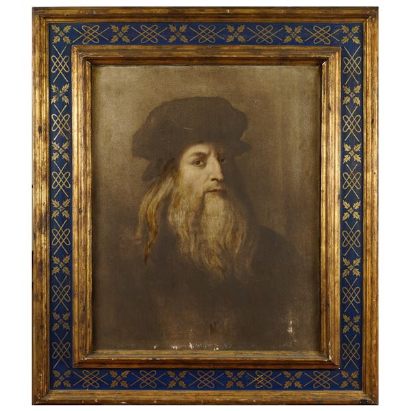 Cornice in legno laccato e dorato  (XX Sec.)  - Auction Web Only Paintings and Prints - Colasanti Casa d'Aste