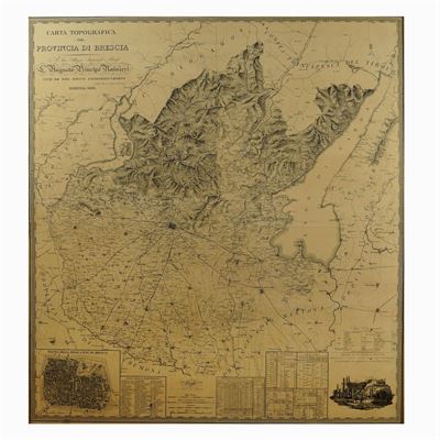 Carta Topografica della Provincia di Brescia