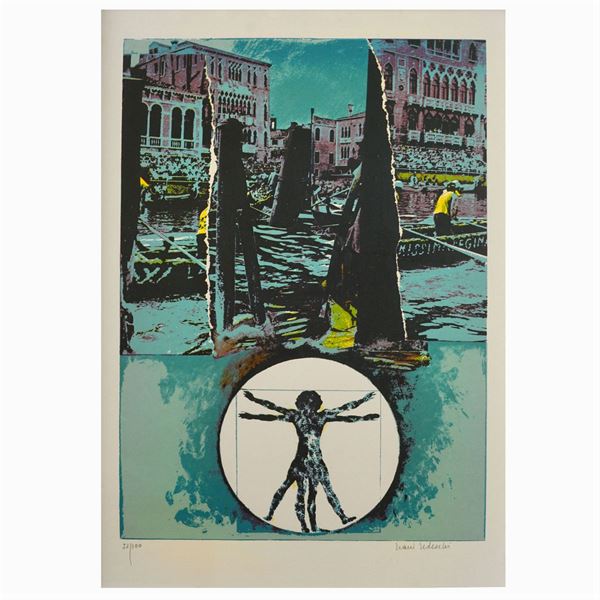 Nani Tedeschi  (Cadelbosco di Sopra 1939- Reggio Emilia 2017)  - Auction Web Only Paintings and Prints - Colasanti Casa d'Aste