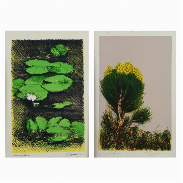 Giancarlo Cazzaniga  (Monza 1930 - Milano 2013)  - Auction Web Only Paintings and Prints - Colasanti Casa d'Aste