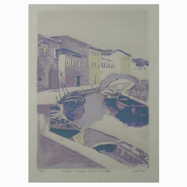 Guido Vian  (Lido di Venezia 1921)  - Asta Dipinti e Stampe Web Only - Colasanti Casa d'Aste