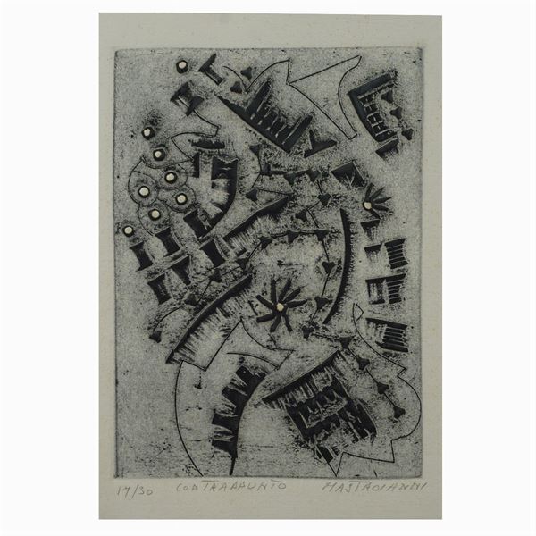 Umberto Mastroianni  (Fontana Liri 1910 - Milano 1998)  - Auction Web Only Paintings and Prints - Colasanti Casa d'Aste